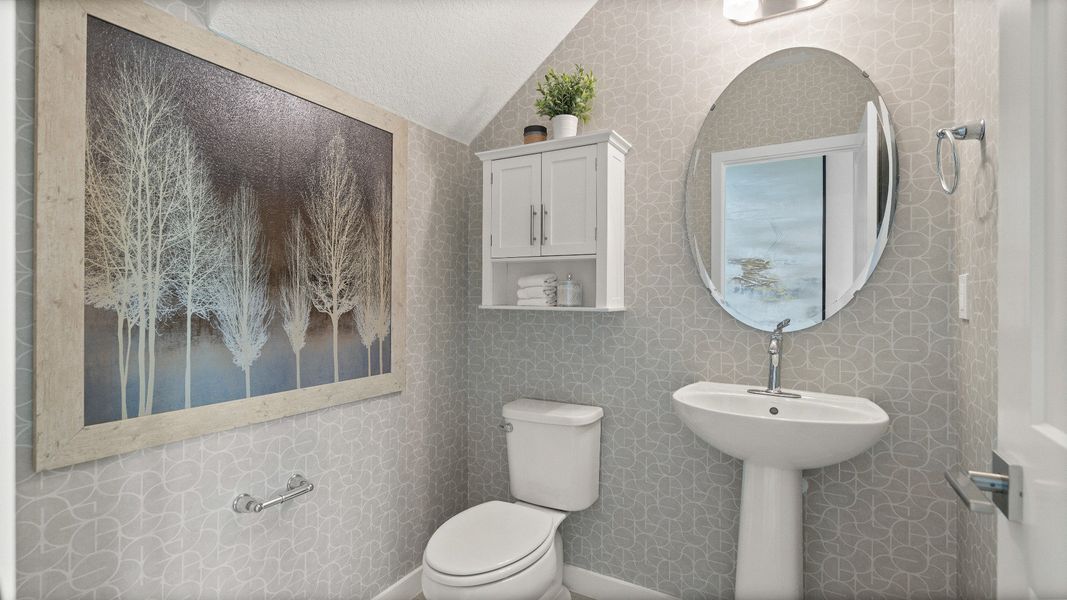 Representative furnished interior of a home built from the Jupiter by DRB Homes in Liberty Trace, Haines City (Image 4).