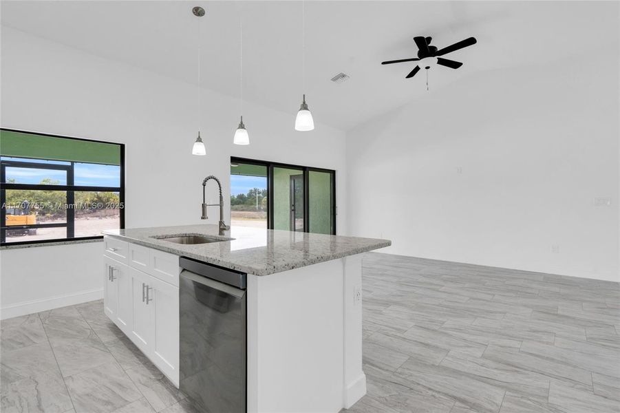 Furnished interior view inside a new home in , Labelle (Image 6). Furnished interior view inside a new home in , Labelle (Image 6).