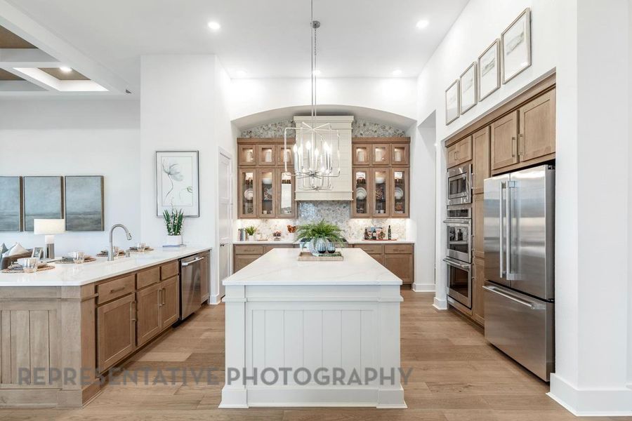 Furnished interior view inside a new home in Harvest Green, Richmond (Image 8).