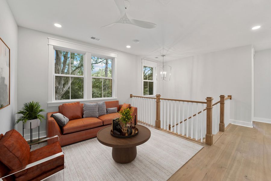 Furnished interior view inside a new home in , Johns Island (Image 15).