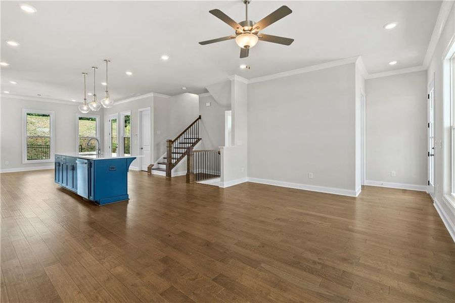 Spacious, unfurnished interior of a new home in Palisades Single Family, Cumming (Image 27).