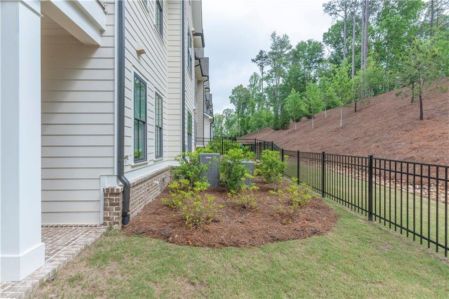 Front exterior of a new home in Waterside Condos, Peachtree Corners, GA, highlighting curb appeal (Image 19).
