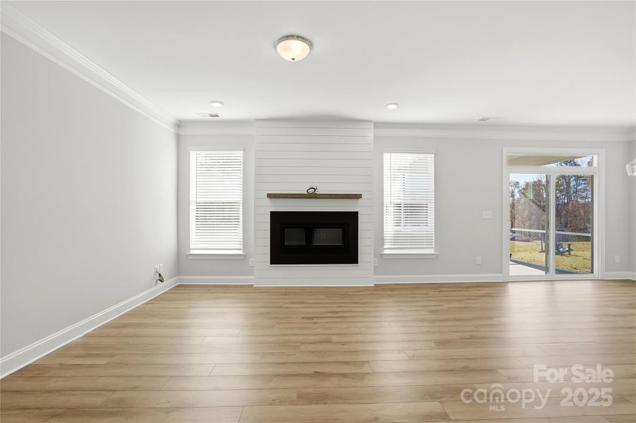 Spacious, unfurnished interior of a new home in Grier Meadows, Charlotte (Image 41).