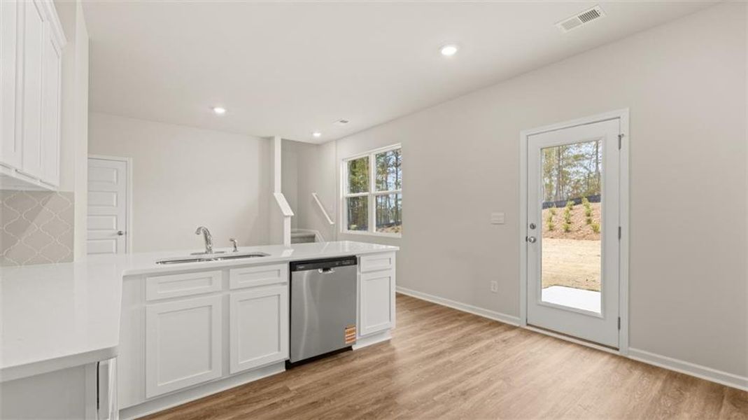 Furnished interior view inside a new home in Willowbrook, Winder (Image 5).