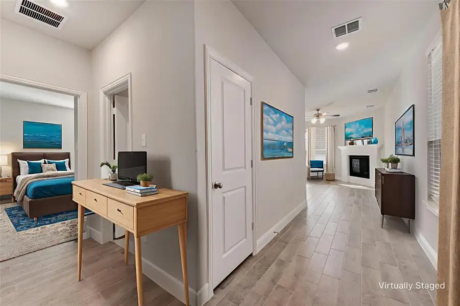 Furnished interior view inside a new home in AnaCapri, Anna (Image 9). Furnished interior view inside a new home in AnaCapri, Anna (Image 9).