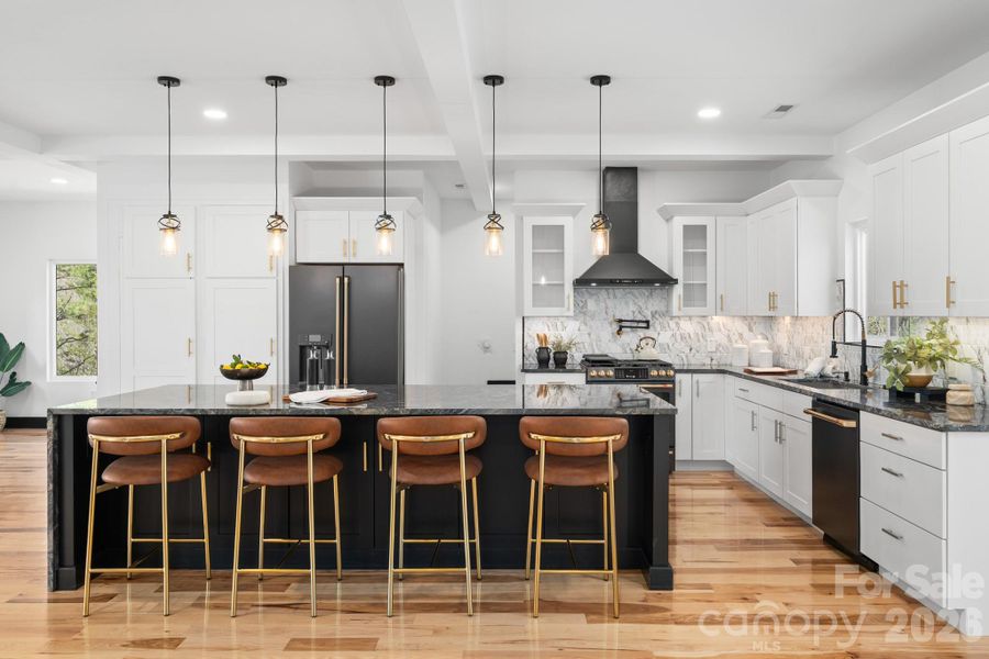 Furnished interior view inside a new home in , Mills River (Image 11).