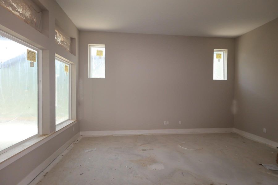 In-progress construction of a new home in Bridgeland Central: Emerald Heights - Landmark Row Collection, Cypress, TX (Image 7).