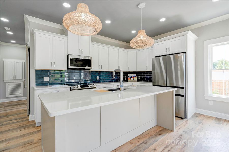 Kitchen View- Just needs bar stools