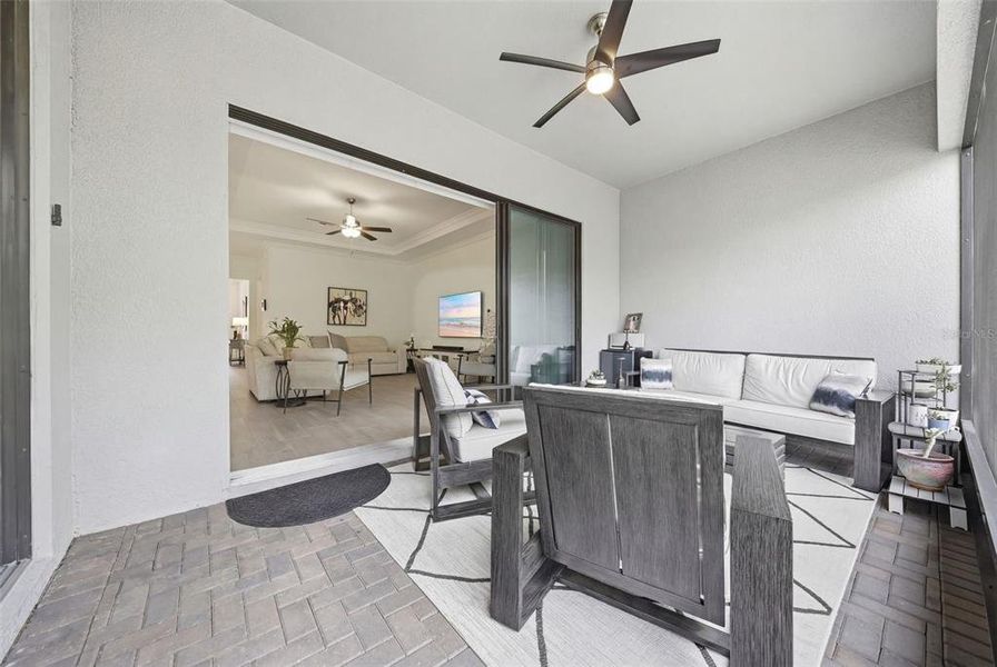 Furnished interior view inside a new home in , Land O' Lakes (Image 46).
