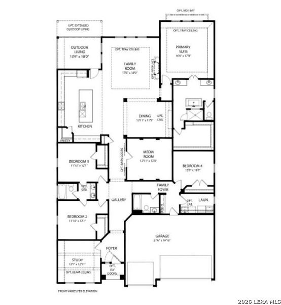 2D floor plan layout of this home in Ladera - 60s, San Antonio, TX (Image 2). 2D floor plan layout of this home in Ladera - 60s, San Antonio, TX (Image 2).