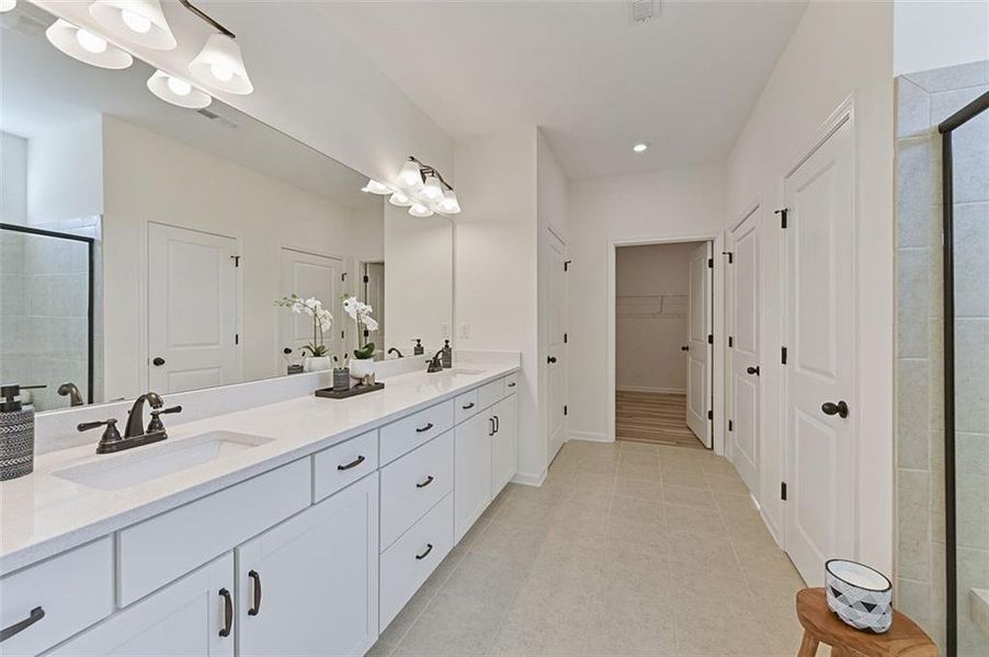 Furnished interior view inside a new home in Sagebrook, Powder Springs (Image 29).