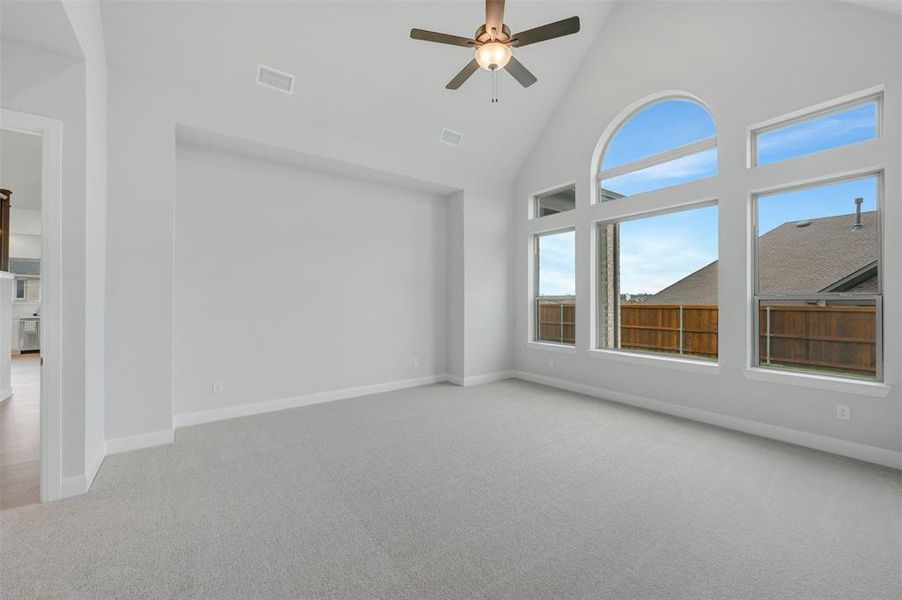 Spacious, unfurnished interior of a new home in Terraces – Estates, Rockwall (Image 25).