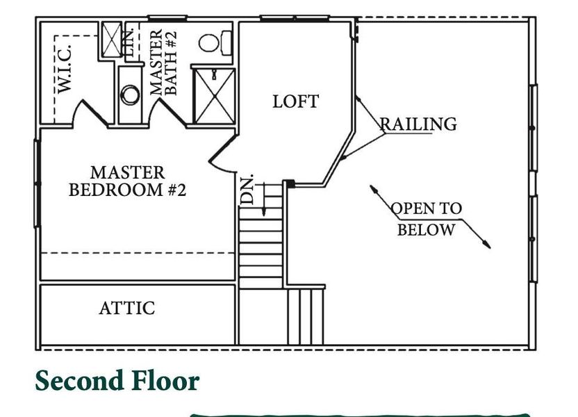 2D floor plan layout of this home in , Bostic, NC (Image 3).