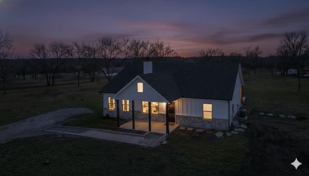 Front exterior of a new home in , Wortham, TX, highlighting curb appeal (Image 19). Front exterior of a new home in , Wortham, TX, highlighting curb appeal (Image 19).