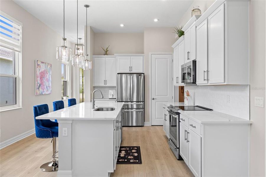 Furnished interior view inside a new home in The Reserve at Victoria, Deland (Image 11).