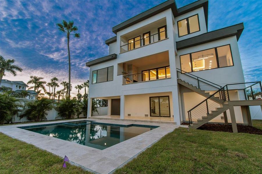 Front exterior of a new home in , Treasure Island, FL, highlighting curb appeal (Image 29). Front exterior of a new home in , Treasure Island, FL, highlighting curb appeal (Image 29).