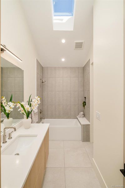 Furnished interior view inside a new home in , Denver (Image 19).