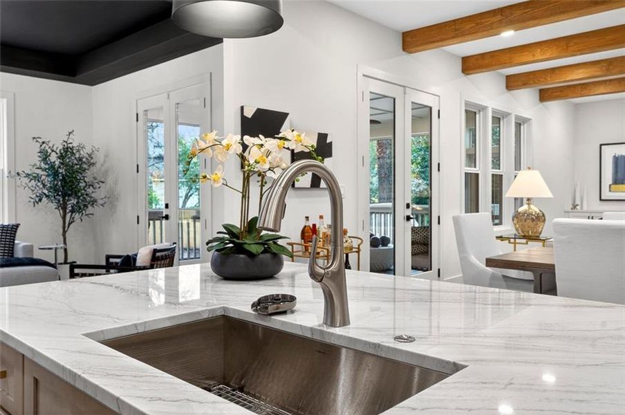 Close-up of interior finishes inside a home in , Decatur (Image 20).