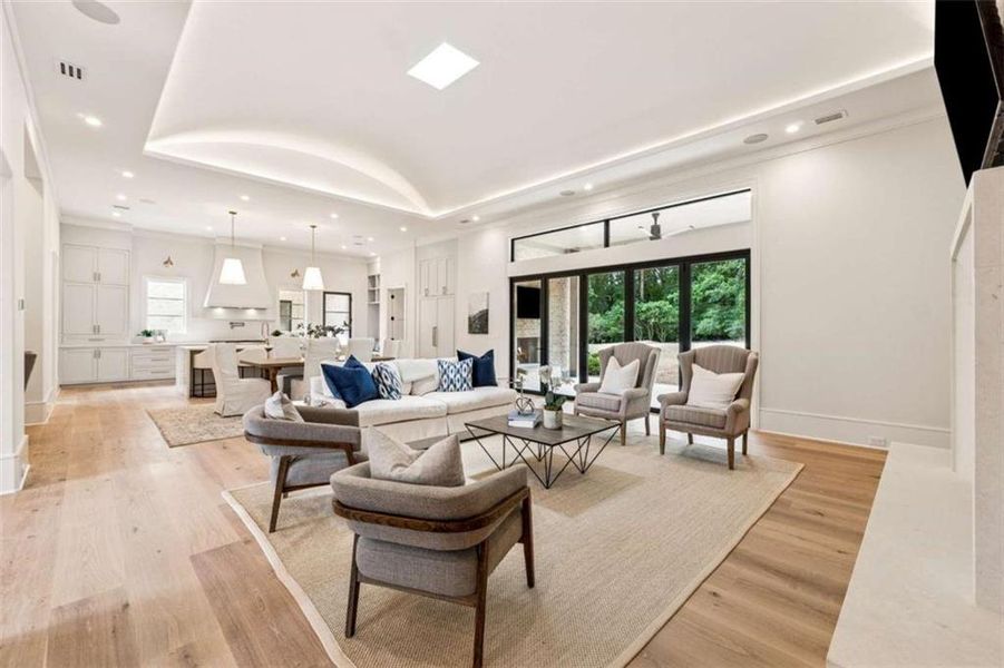 Furnished interior view inside a new home in , Cumming (Image 29). Furnished interior view inside a new home in , Cumming (Image 29).