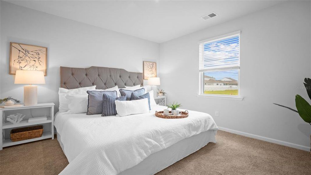 Furnished interior view inside a new home in Derby Creek, Ocala (Image 3). Furnished interior view inside a new home in Derby Creek, Ocala (Image 3).