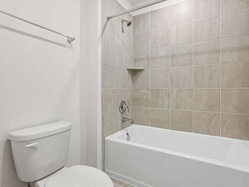 Furnished interior view inside a new home in Heights of Barbers Hill, Baytown (Image 10).