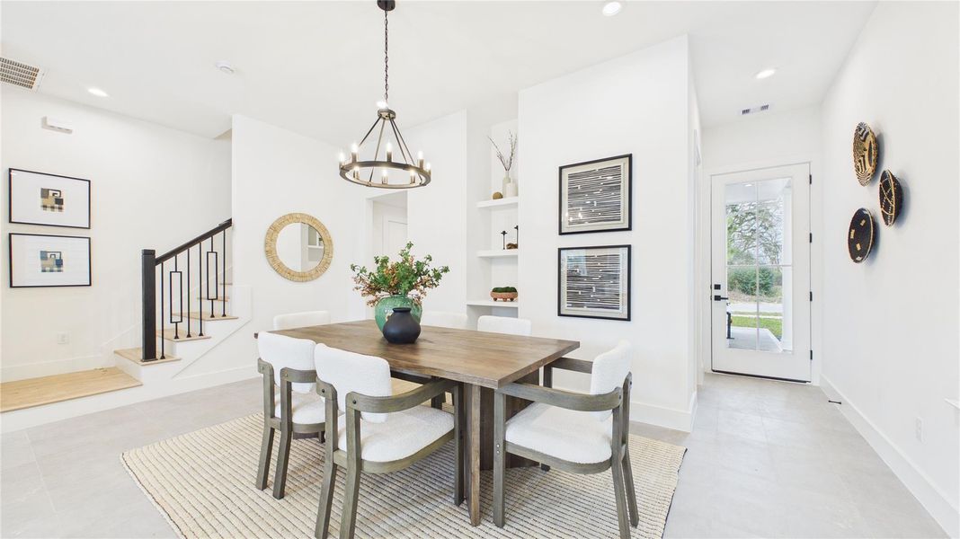 Furnished interior view inside a new home in Cebra Court, Houston (Image 15).