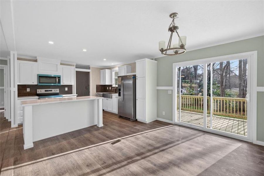 Furnished interior view inside a new home in , Loganville (Image 12).