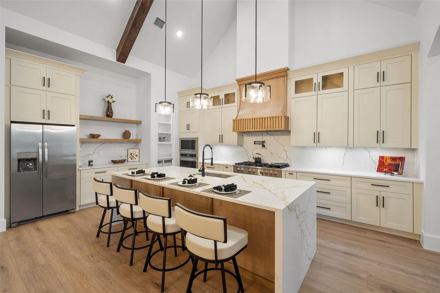 Furnished interior view inside a new home in , Montgomery (Image 9).