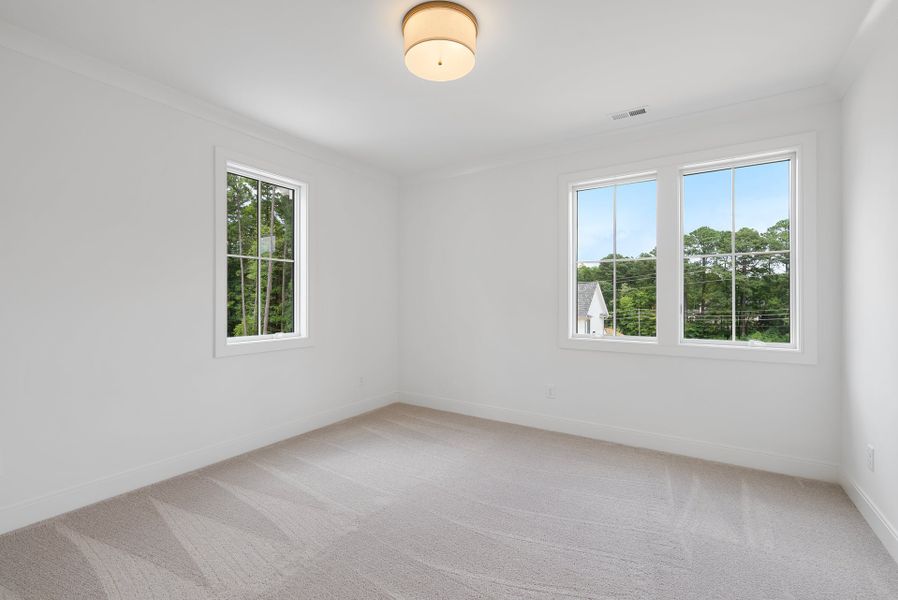 Representative unfurnished interior of a home built from the Abigail by Homes by Dickerson in The Founding at Blue Ridge, Raleigh (Image 22).