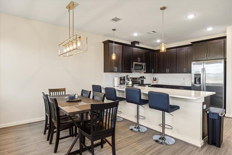 Furnished interior view inside a new home in , Stephenville (Image 23). Furnished interior view inside a new home in , Stephenville (Image 23).