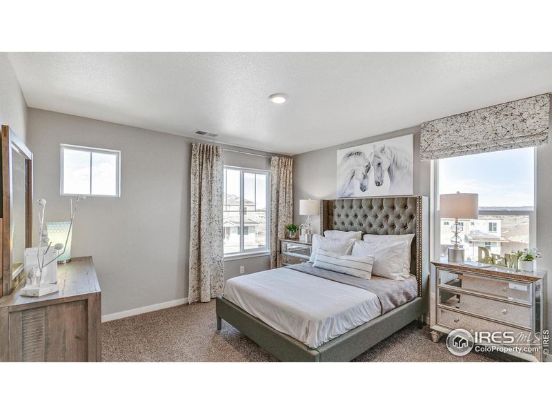 Furnished interior view inside a new home in Northridge Estates, Greeley (Image 10).