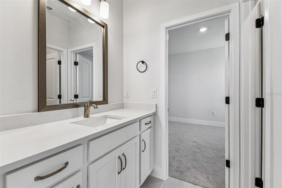 Furnished interior view inside a new home in Waterset Tradition Series, Apollo Beach (Image 13).