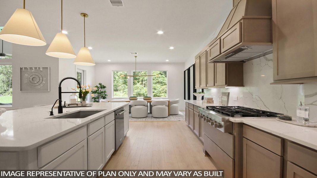 Furnished interior view inside a new home in Butlers Bend Estates, Pinehurst (Image 10).