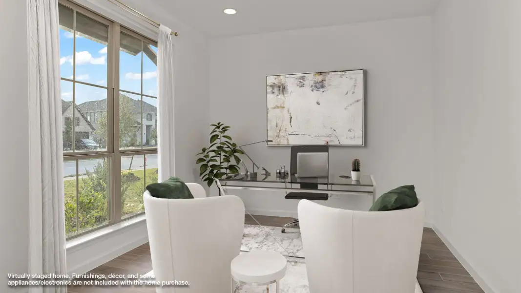 Furnished interior view inside a new home in Walsh, Fort Worth (Image 4).