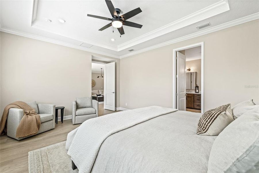 Furnished interior view inside a new home in Tiburon, Nokomis (Image 40).