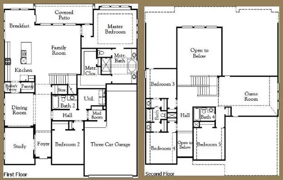 Floorplans - Representative Photo Floorplans - Representative Photo
