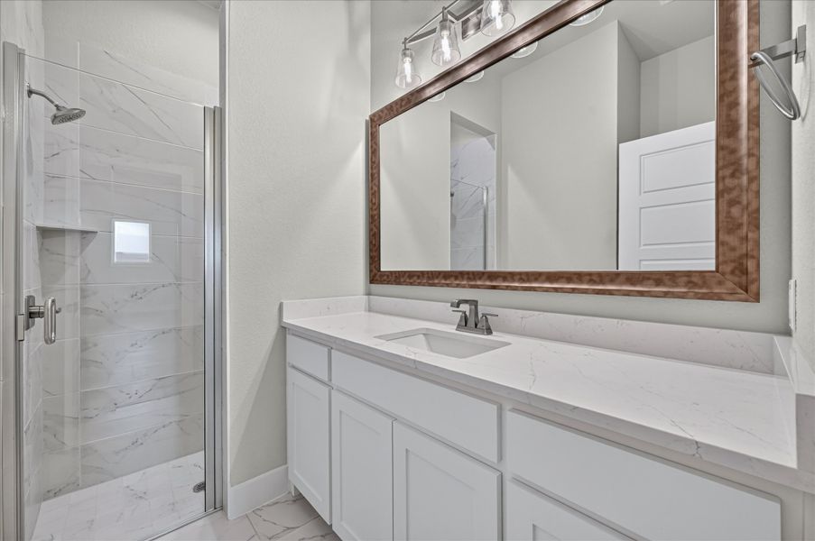 Furnished interior view inside a new home in LeTara, Haslet (Image 13).