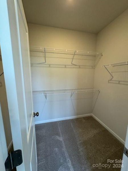 Primary walk in closet