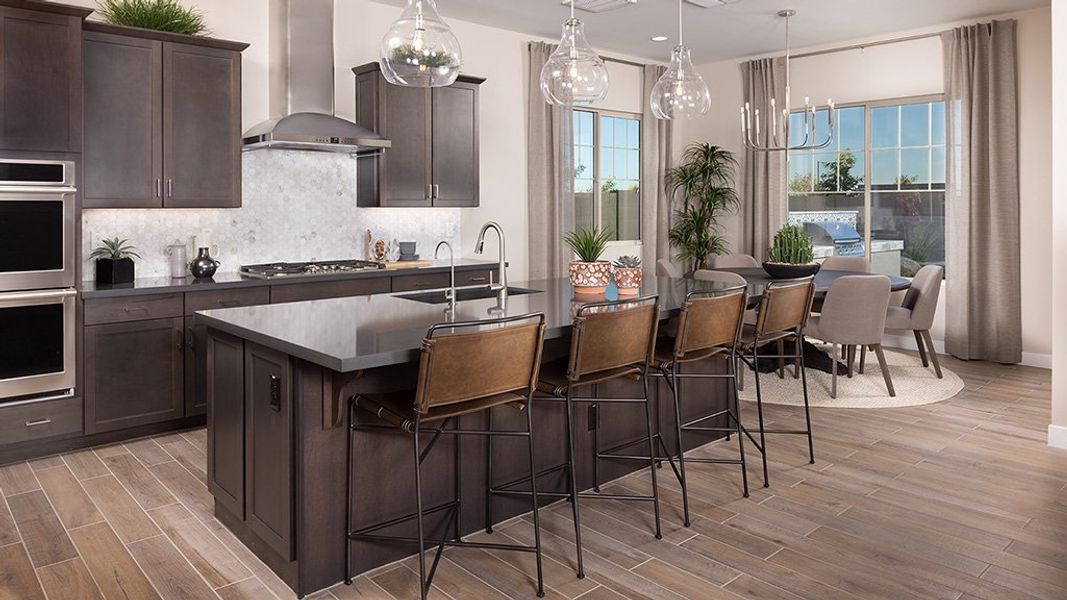 Furnished interior view inside a new home in Legado, Queen Creek (Image 9).