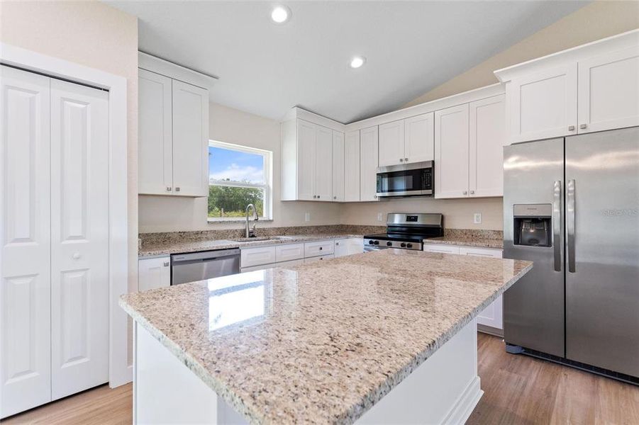 Furnished interior view inside a new home in , Indian Lake Estates (Image 6).