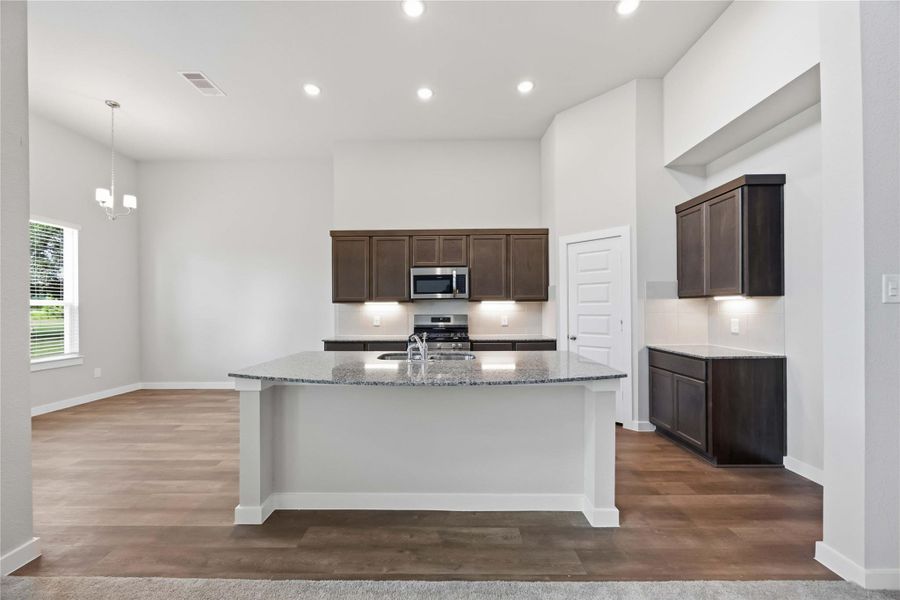 Furnished interior view inside a new home in Barton Place, Cleveland (Image 11).