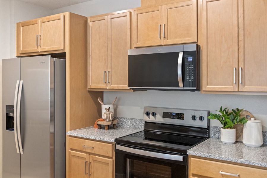 Stainless steel appliances