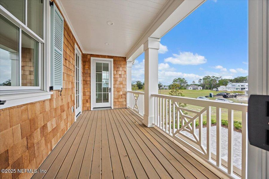 Exterior details and patio area of a home in River Landing at Nocatee (DF Luxury Homes), Ponte Vedra (Image 28). Exterior details and patio area of a home in River Landing at Nocatee (DF Luxury Homes), Ponte Vedra (Image 28).