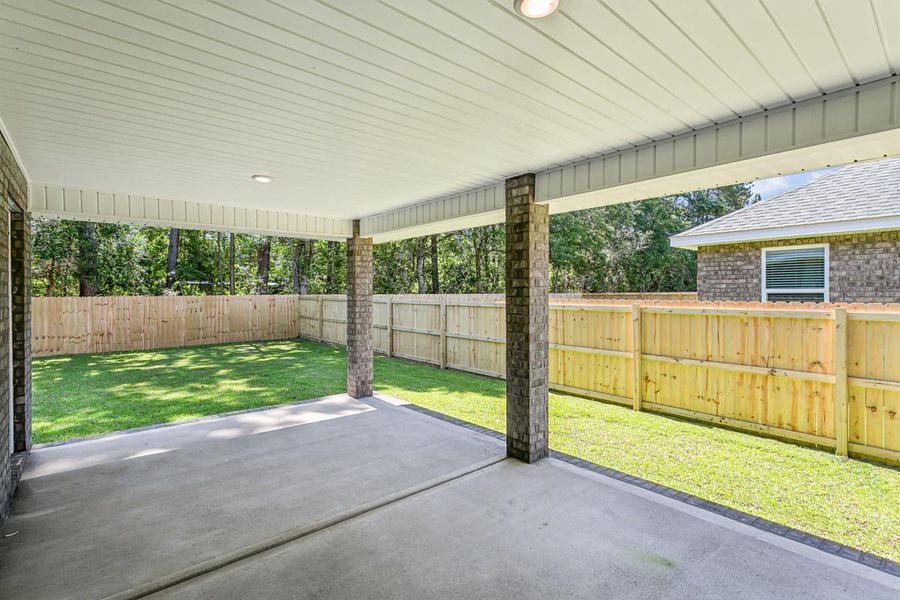 Representative exterior details of a home built from the The Ruby by Herbst Homes in Buckeyes Landing, Navarre (Image 34).
