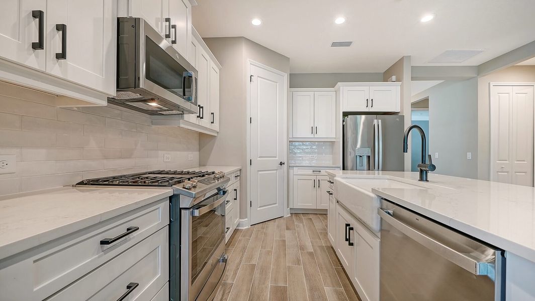 Furnished interior view inside a new home in Grand Palm, Venice (Image 8).