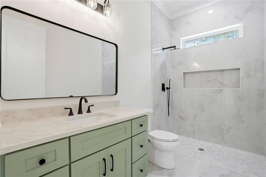 Furnished interior view inside a new home in , Dacula (Image 8).