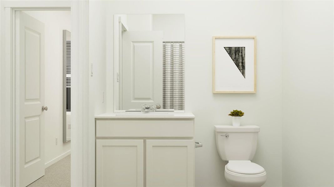 Furnished interior view inside a new home in , Elgin (Image 15).