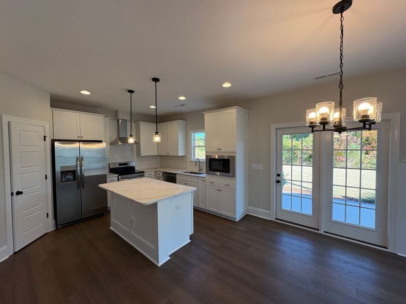 Furnished interior view inside a new home in Riverside Cove, Wilmington (Image 8).