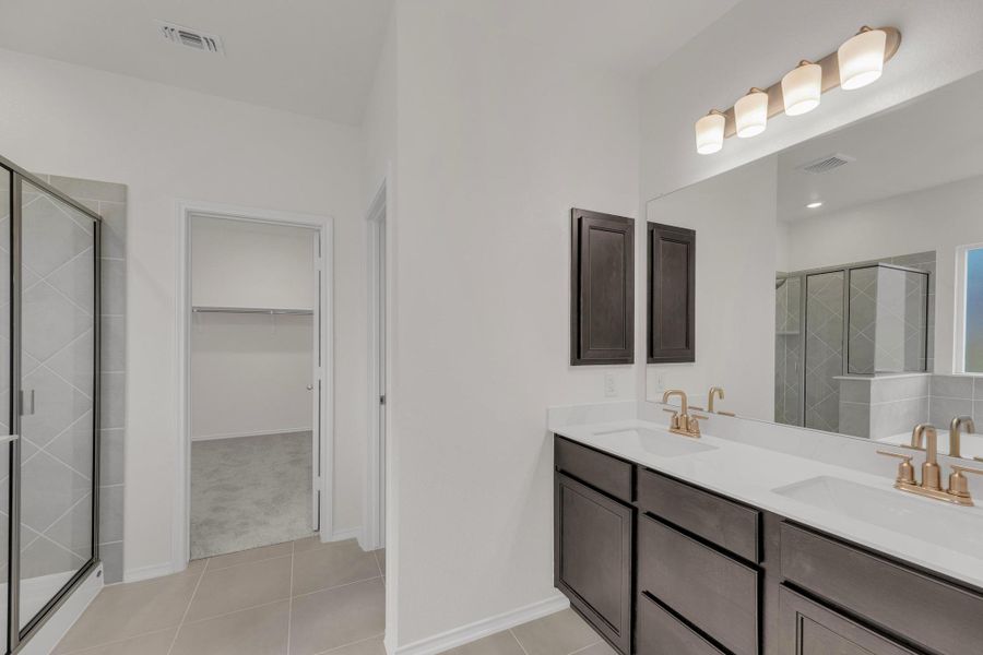 Furnished interior view inside a new home in Salerno - Hallmark Collection, Round Rock (Image 12). Furnished interior view inside a new home in Salerno - Hallmark Collection, Round Rock (Image 12).