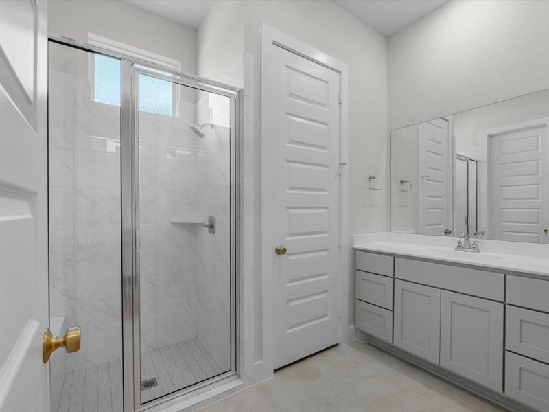 Furnished interior view inside a new home in Harvest Green, Richmond (Image 11).